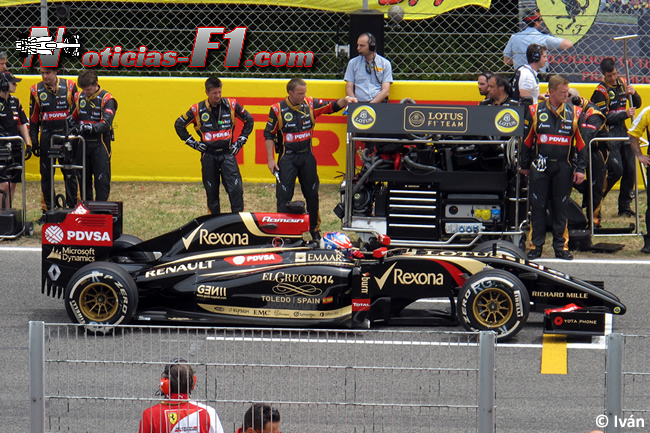 Romain Grosjean - Lotus - F1 2014 