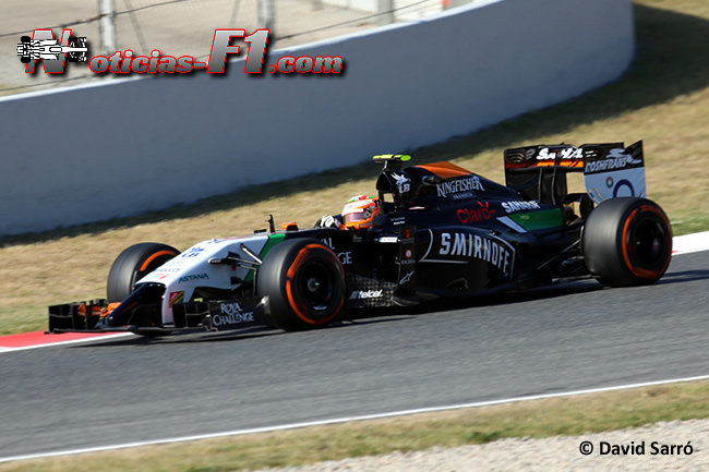 Sergio Pérez - Force India - David Sarró - www.noticias-f1.com 