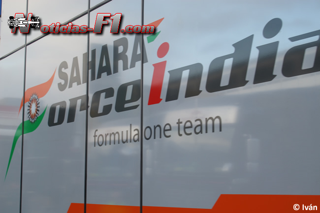 Sahara Force India Logo - www.noticias-f1.com