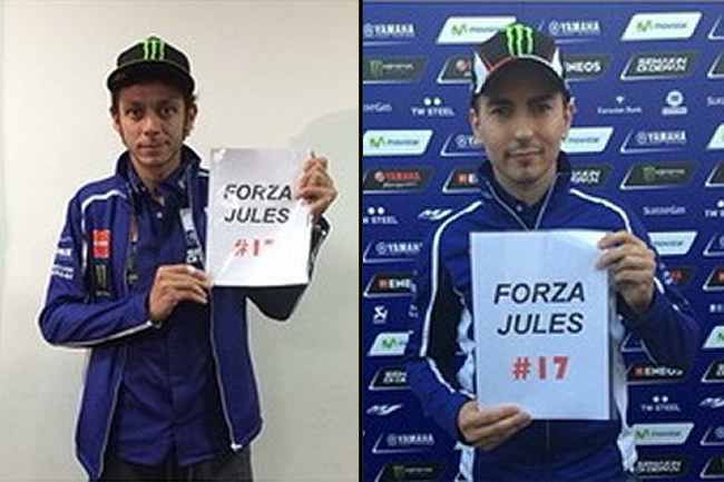 Valentino Rossi - Jorge Lorenzo - Jules Bianchi, - F1 Fórmula 1