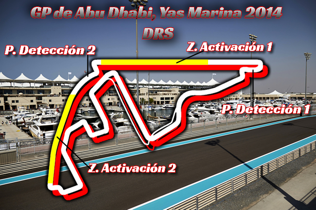 Gran Premio de Abu Dhabi - Yas Marina  - DRS