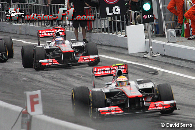 Lewis Hamilton - Jenson Button - McLaren - 2012 - David Sarró