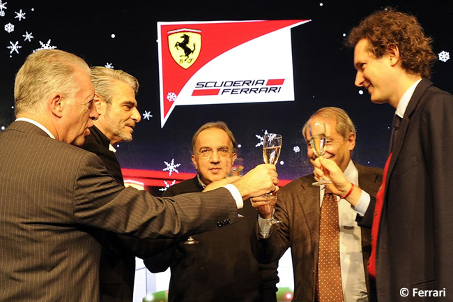 Cena Navidad - Scuderia Ferrari - 2014 