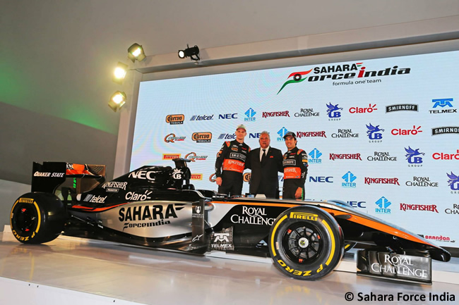 Presentación - Sahara Force India - VJM08 - 2015
