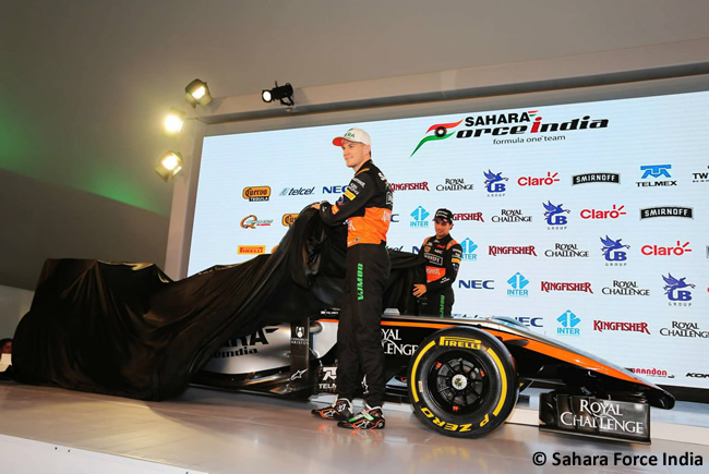 Presentación - Sahara Force India - VJM08 - 2015