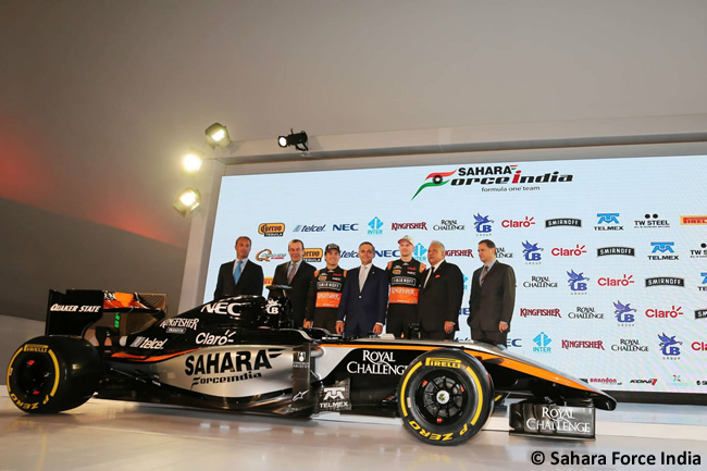 Presentación - Sahara Force India - VJM08 - 2015