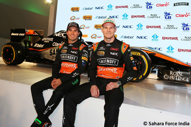 Presentación - Sahara Force India - VJM08 - 2015