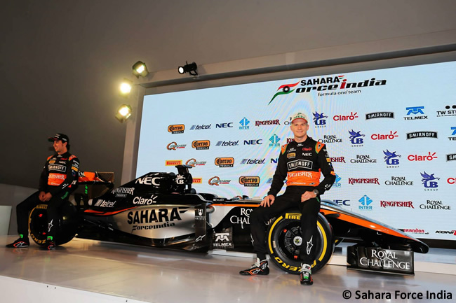 Presentación - Sahara Force India - VJM08 - 2015