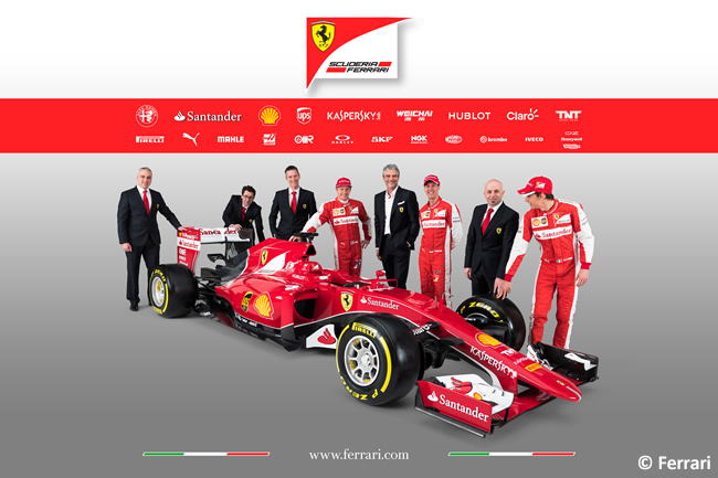 Scuderia Ferrari - SF15T  - Equipo