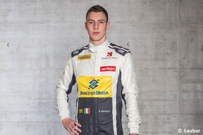 Raffaele Marciello - Sauber 2015 - Piloto de Pruebas