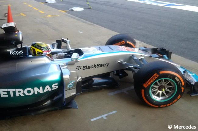 Pascal Wehrlein - Mercedes - Test - Pretemporada 2015 - Día 1