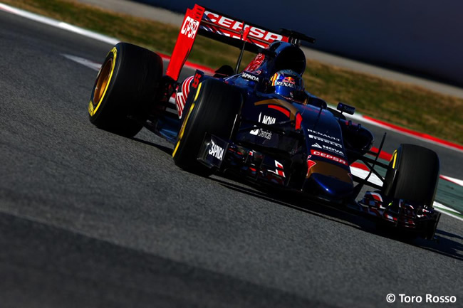 Carlos Sainz - Toro Rosso - Test Barcelona Pretemporada 2015 - Día 4