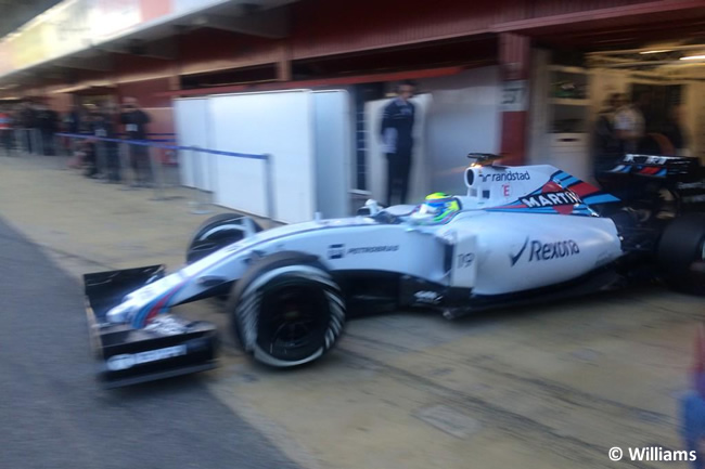 Felipe Massa - Williams Día 1 - Test Barcelona 2 - Pretemporada 2015 - F1 