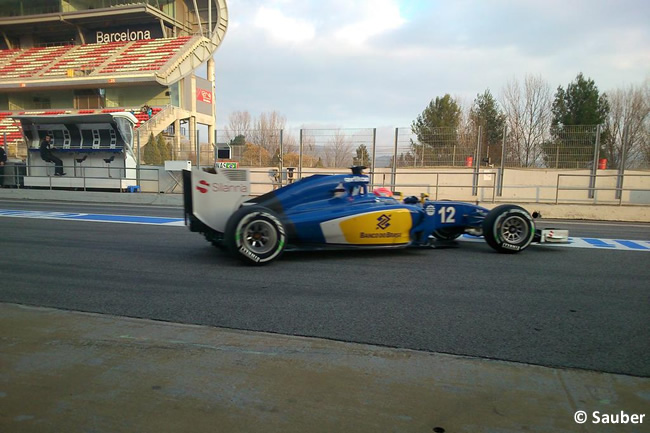 Felipe Nasr - Sauber - F1 - Test Pretemporada 2015 - Día 1