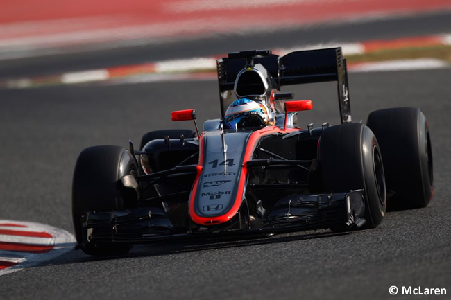 Fernando Alonso - McLaren - Test - Pretemporada Barcelona - Día 2