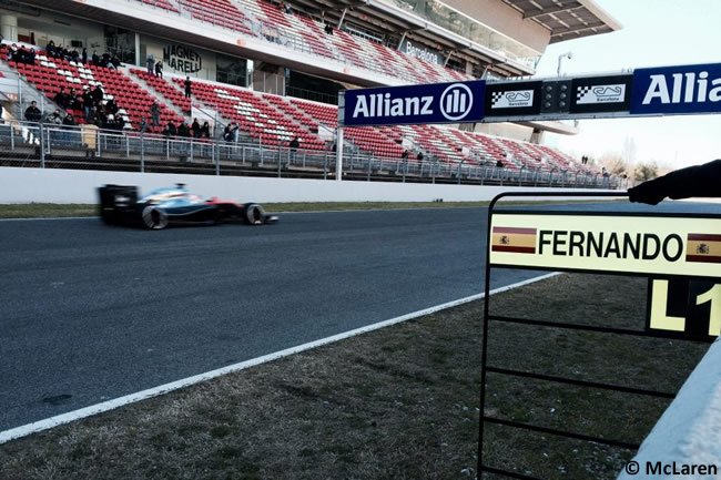 Fernando Alonso - McLaren - Test Barcelona Pretemporada 2015 - Día 4