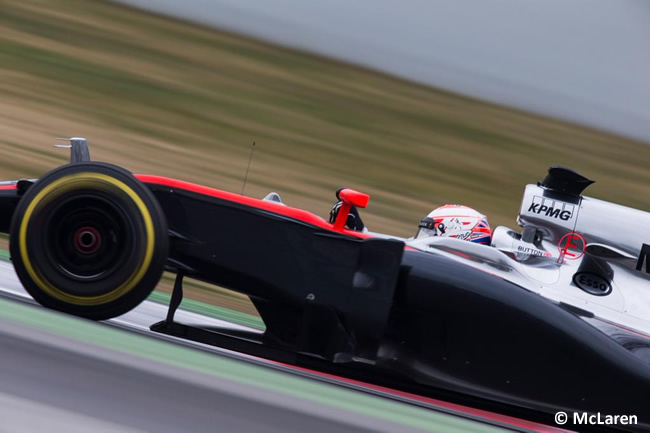 Jenson Button - McLaren - Test Pretemporada 2015 - Barcelona - Día 3