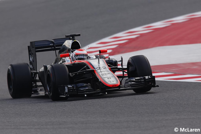 Jenson Button - McLaren - Día 2- Test Barcelona 2 - Pretemporada 2015 - F1