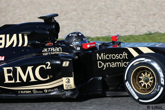 Lotus - Romain Grosjean - Temporada 2015 - Test Pretemporada - Jerez - Día 4