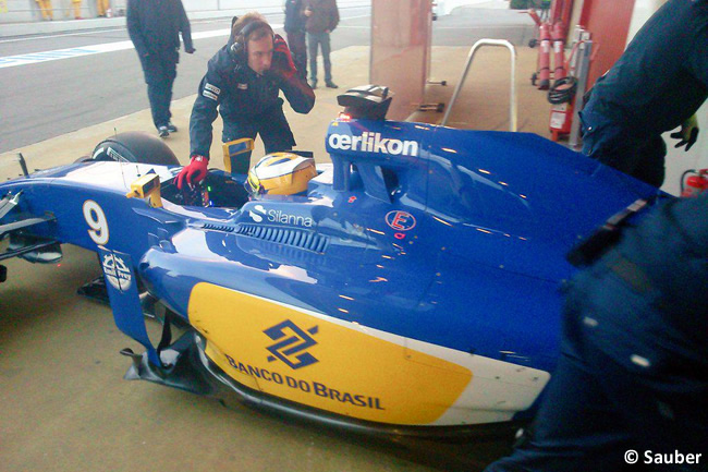 Marcus Ericsson - Sauber - Test Pretemporada 2015 - Día 3