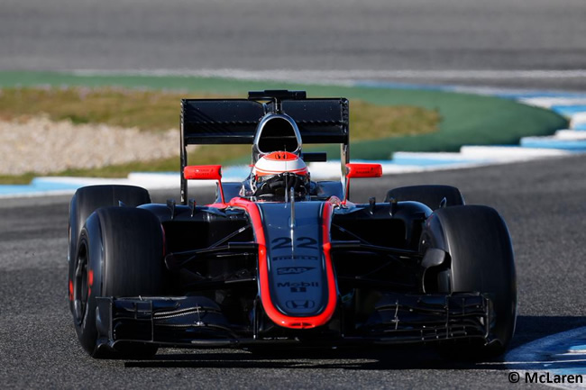 McLaren - Jenson Button - MP4-30 - Test Jerez Pretemporada 2015 - Honda