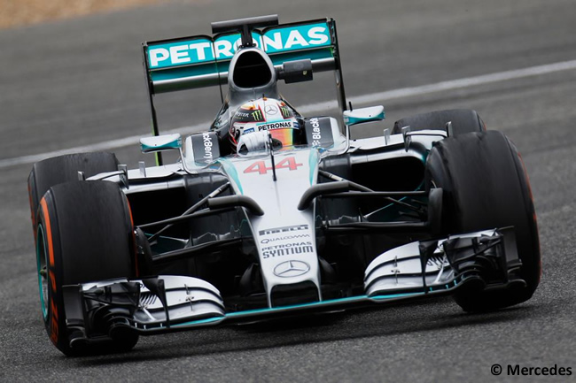 Mercedes - Lewis Hamilton - F1 W06 - Día 4 - Test Jerez - Pretemporada