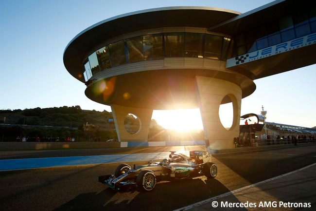 Mercedes - Nico Rosberg - Test Jerez - Pretemporada 2015 - Día 1