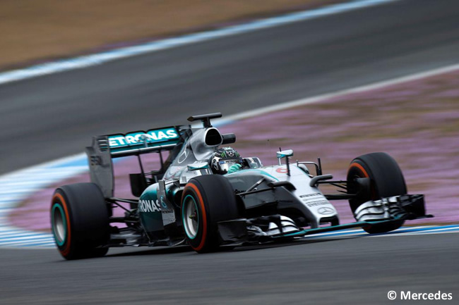 Nico Rosberg - Mecedes - F1 W06 - Día 3 - Test Jerez