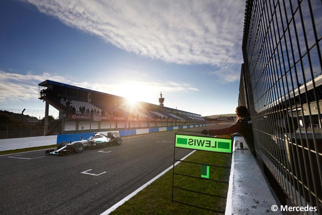 Mercedes AMG Petronas - Lewis Hamilton - F1 W06 - 2015 - Día 2 - Test Jerez