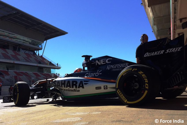 Nico Hulkenberg - Force India  - Test Barcelona Pretemporada 2015 - Día 4