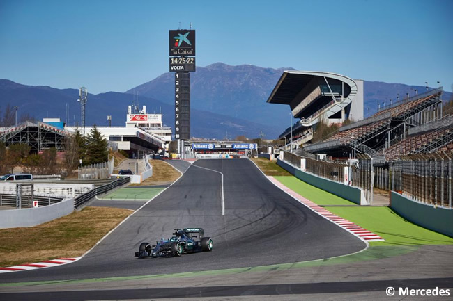 Nico Rosberg - Mercedes - Test Barcelona Pretemporada 2015 - Día 4