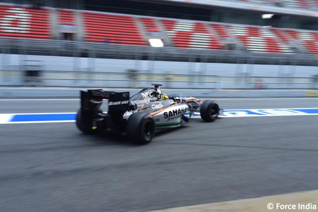 Pascal Wehrlein - Force India - Test Pretemporada Barcelona 2015 - Día 3 