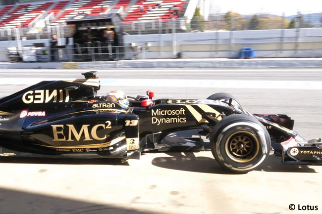 Pastor Maldonado - Lotus - Día 2- Test Barcelona 2 - Pretemporada 2015 - F1 