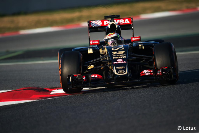 Pastor Maldonado - Lotus - Test Pretemporada 2015 - Día 1 - Barcelona