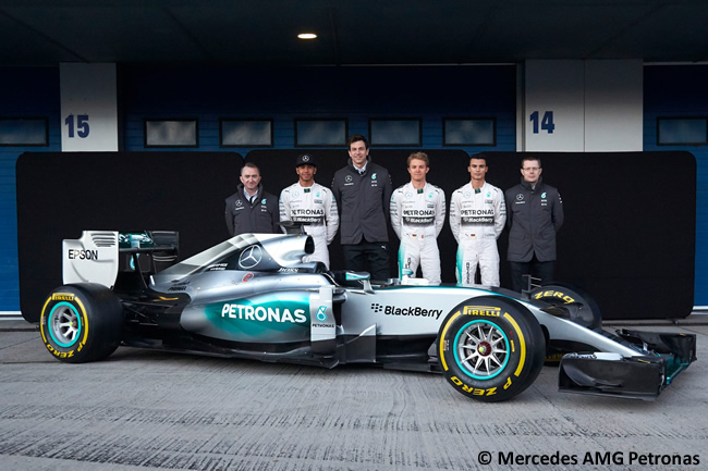Presentación Jerez - Mercedes AMG - F1 W06 - 2015