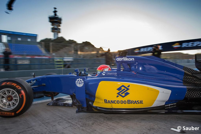 Sauber - Felipe Nasr - C34 - 2015 - Test Pretemporada 2015