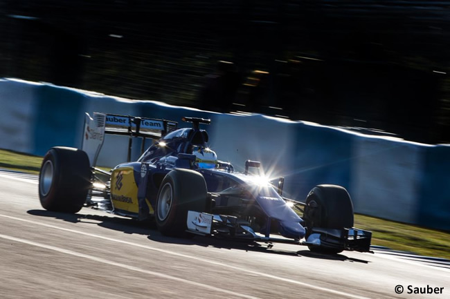 Sauber - Marcus Ericsson - C34-  Día 4 - Test Jerez - Pretemporada 2015 