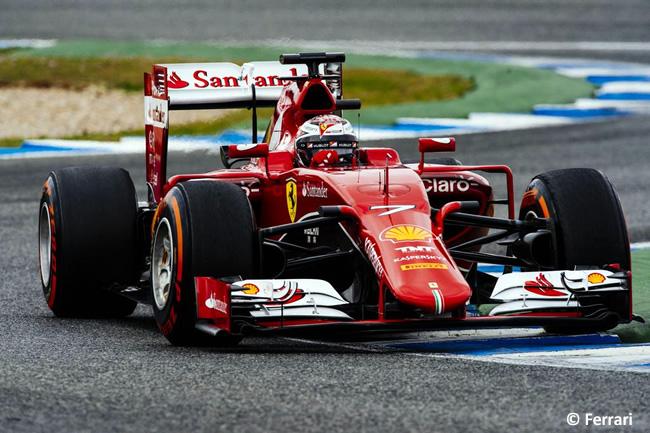 Scuderia Ferrari - Kimi Raikkonen - SF15-T  - Test - Jerez - 2015