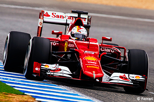 Scuderia Ferrari - Sebastian Vettel - Test Jerez - Día 2