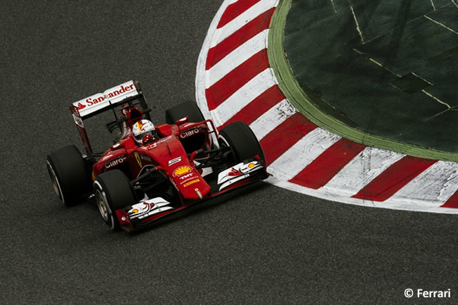 Sebastian Vettel - Ferrari - Pretemporada 2015 - Día 3 Barcelona