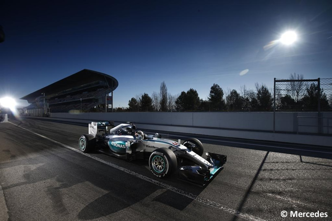 Lewis Hamilton - Mercedes - Día 3- Test Barcelona 2 - Pretemporada 2015 - F1 