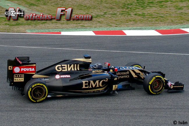 Romain Grosjean - Lotus -  E23 - 2015 - www.noticias-f1.com