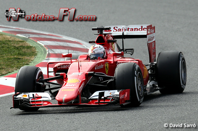 Sebastian Vettel - Scuderia Ferrari - SF15-T - David Sarró - www.noticias-f1.com