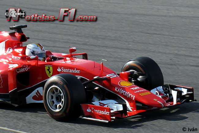 Sebastian Vettel - Scuderia Ferrari - SF15-T - 2015 -www.noticias-f1.com