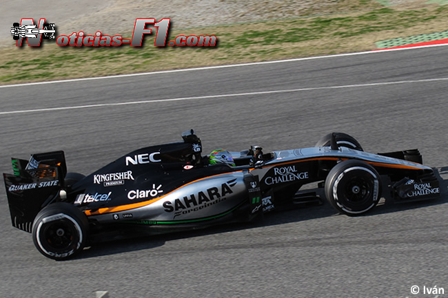 Sergio Pérez - VJM08 - Force India - 2015- www.noticias-f1.com