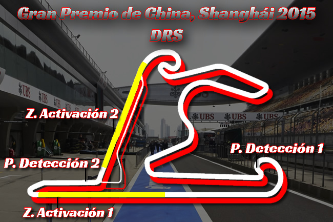 Gran Premio de China 2015 - DRS