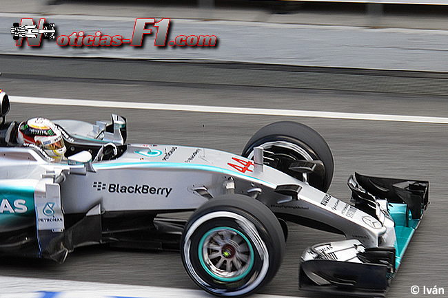 Lewis Hamilton - Mercedes - F1 W06 - www.noticias-f1.com  