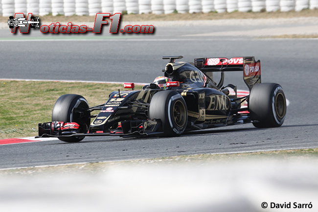 Pastor Maldonado - Lotus - E23 - 2015 - David Sarró 