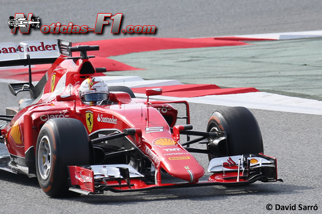 Sebastian Vettel - Scuderia Ferrari - SF15-T - 2015 - David Sarró - www.noticias-f1.com