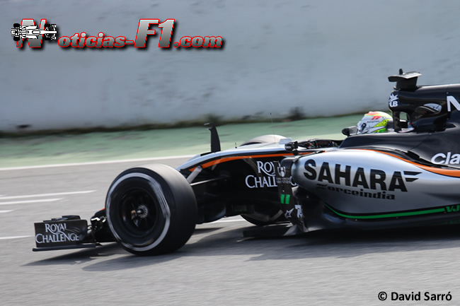 Sergio Pérez Force India - VJM08 - David Sarró - www.noticias-f1.com